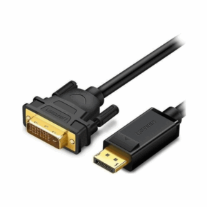 ugreen 10221 dp male to dvi male cable 2m (black) (6957303812219)