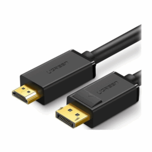 ugreen 10239 dp male to hdmi male cable 1.5m (black)