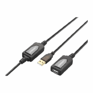 ugreen 10324 usb 2.0 active extension cable with chipset 20m (black)