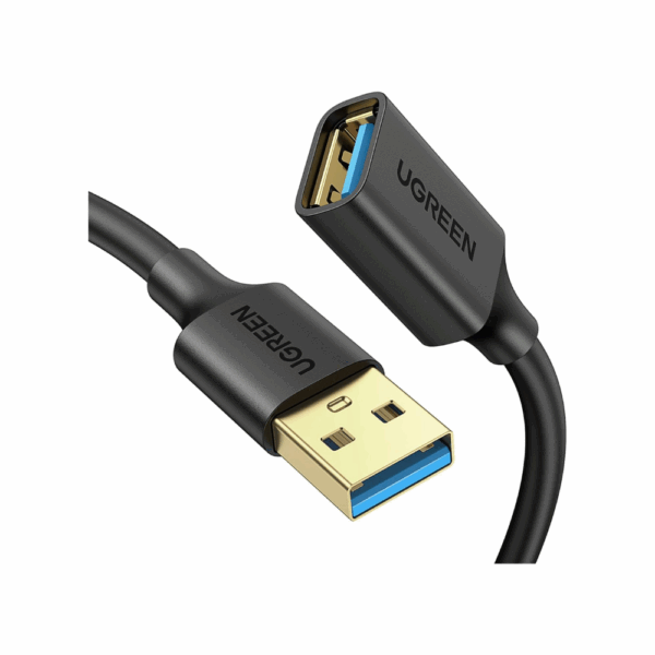 ugreen 10368 usb a male to usb a female extension cable black 1m