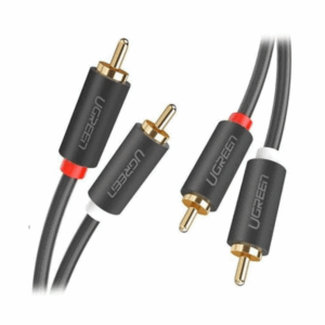 ugreen 10517 2rca male to 2rca male cable 1.5m (black)