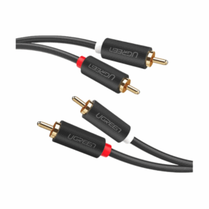 ugreen 10520 2rca male to 2rca male cable 5m (black)