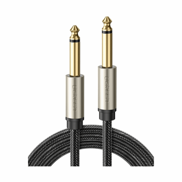 ugreen 10640 6.5mm male to male audio cable gray 5m