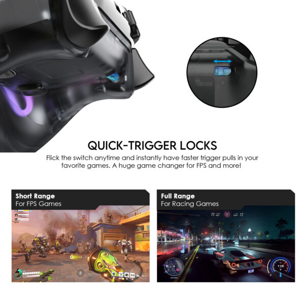fantech nova pro wgp14v2 wireless gamepad — polaris blue