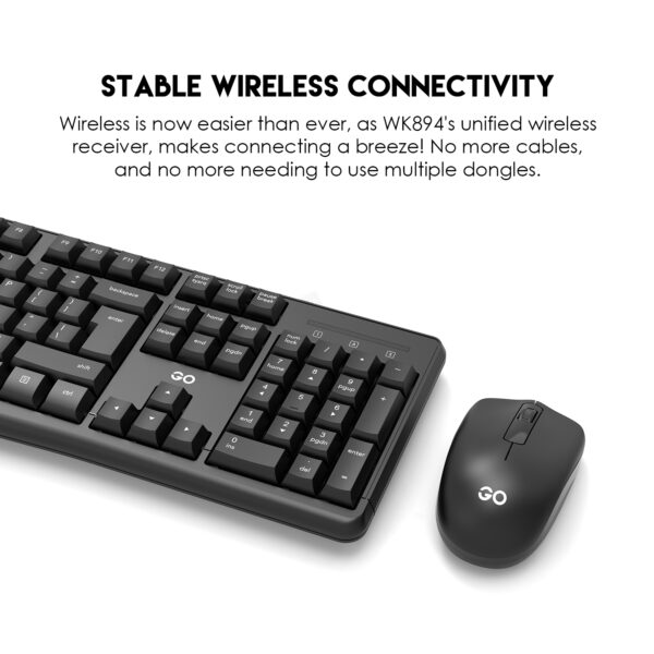 fantech wk894 go wireless keyboard and mouse combo