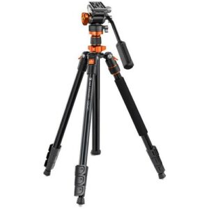 k&f concept k234a7+fh 03 video tripod