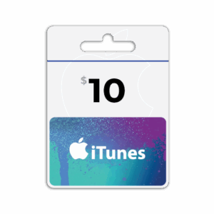 itunes gift card 10$
