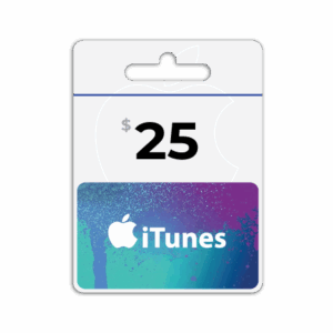 itunes gift card 25$
