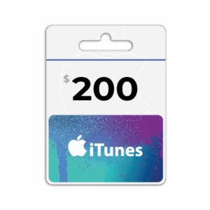 itunes gift card 200$
