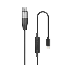 saramonic lc xlr female xlr to lightning microphone cable (19.7')