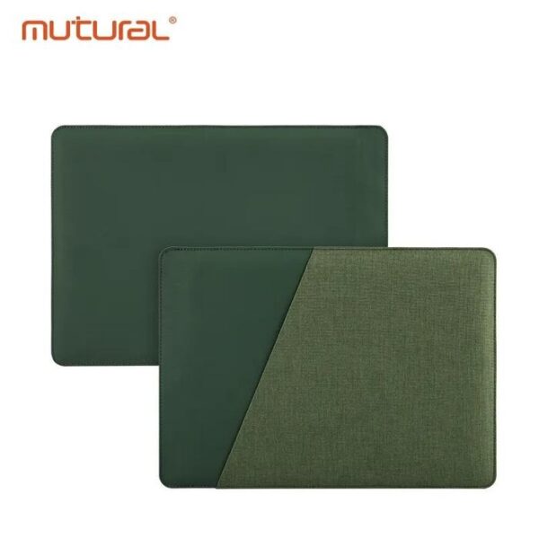 mutural design compact notebook sleeve with zipper 15" 16" (random colors)