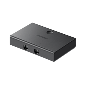 ugreen 30345 usb 2.0 sharing switch 2x1 (black)