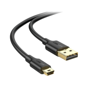 ugreen 30472 usb 2.0 a male to mini 5 pin male cable 2m (black)