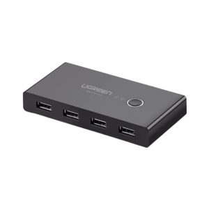 ugreen 30767 2 in 4 out usb 2.0 sharing switch box