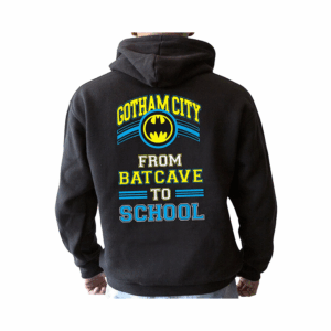 dc comics batman abystyle hoodie black