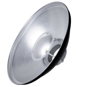godox bdr s550 beauty dish (silver, 55cm)