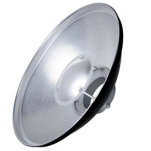 godox bdr s550 beauty dish (silver, 55cm)