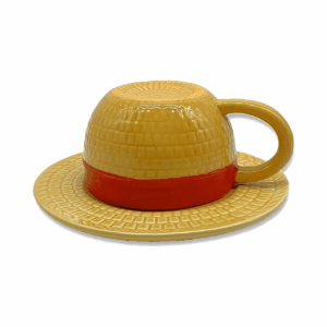 one piece luffy's straw hat ceramic mug
