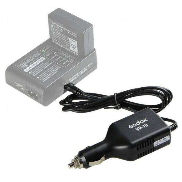 godox vv 18 car charger for vb 18