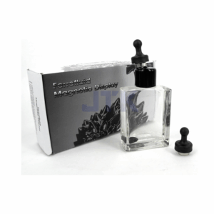 ferrofluid magnetic display in a bottle
