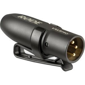 rode vxlr pro 3.5mm trs female to xlr male adapter with phantom power
