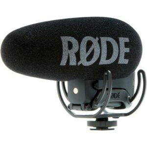 rode videomic pro+ camera mount microphone