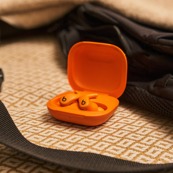 beats powerbeats fit true wireless fitness earbuds spark orange