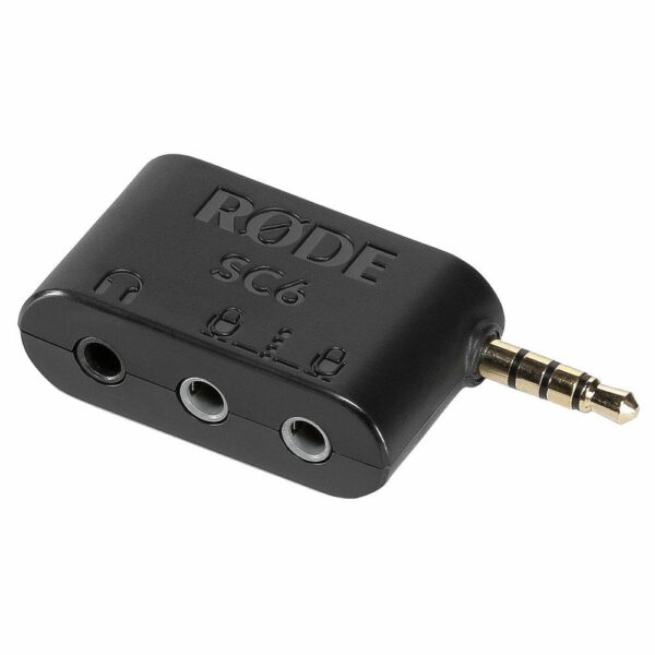 rode sc6 dual trrs input & headphone