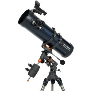 celestron astromaster 130eq 130mm f/5 reflector telescope
