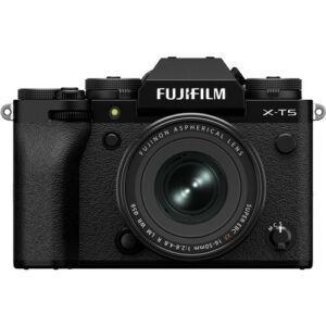 fujifilm x t5 mirrorless with xf 16 50mm lens (black)