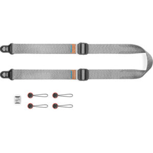 peak design slide lite camera strap (ash gray)