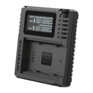nitecore fx3 2 slot charger for np w235