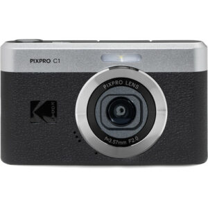 kodak pixpro c1 compact digital camera (black)