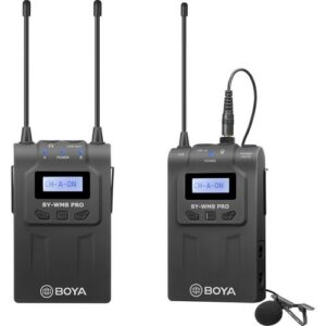 boya by wm8 pro k1 uhf wireless lavalier microphone