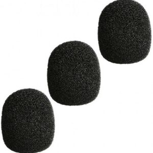 boya by b05f foam windscreens for lavalier microphones (3 packs)