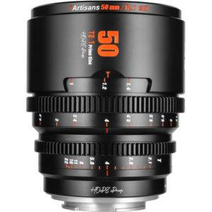 7artisans 50mm t2.1 hope s35 cine lens (sony e mount ,black)