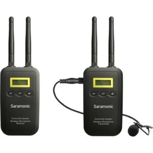 saramonic vmiclink5 wireless lavalier microphone (5.8 ghz)