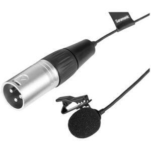 saramonic xlavmic c xlr lavalier microphone