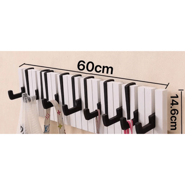 piano wooden coat hanger