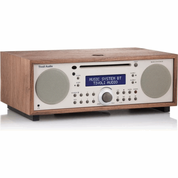 tivoli audio music system+ audio system walnut beige