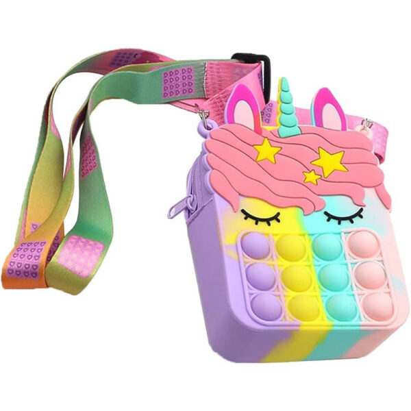 unicorn pop it bag