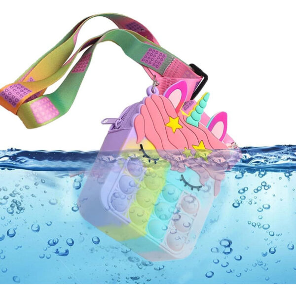 unicorn pop it bag