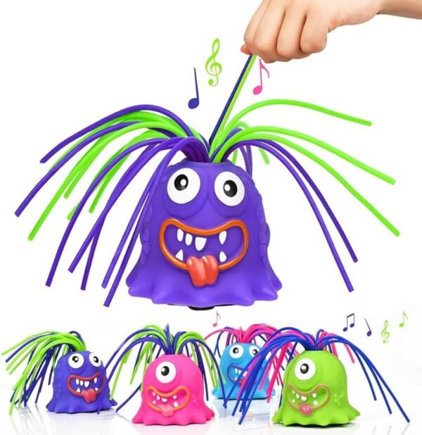 monsters pulling hair (random colors)