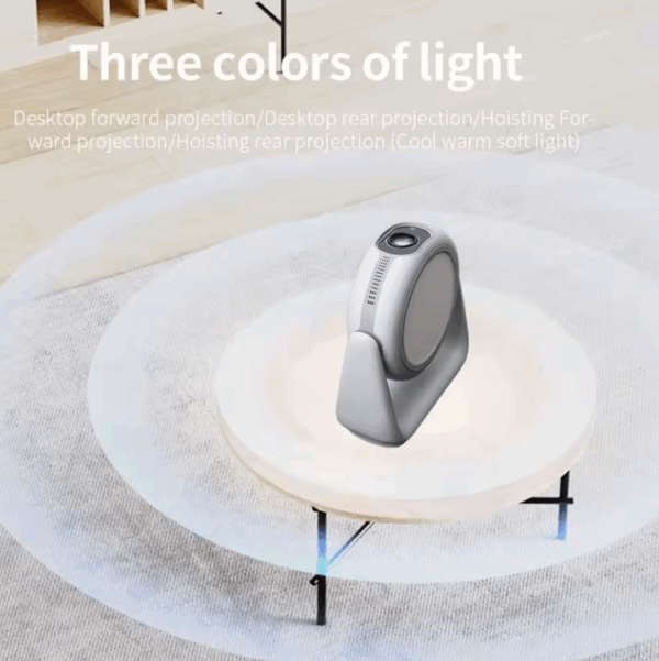 smart portable projector with battery
