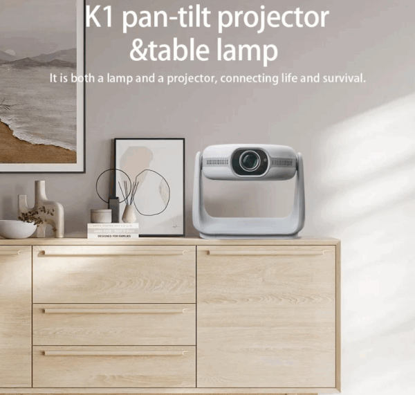 smart portable projector with battery