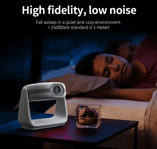 smart portable projector with battery