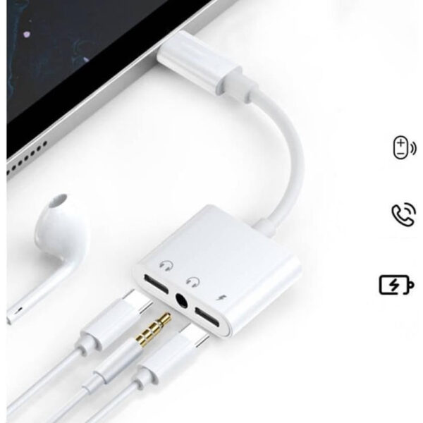 coteetci usb c 3 in 1 audio adapter