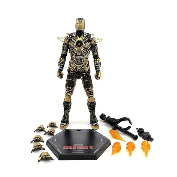 zd toys iron man mark 41 "iron man 3" action figure