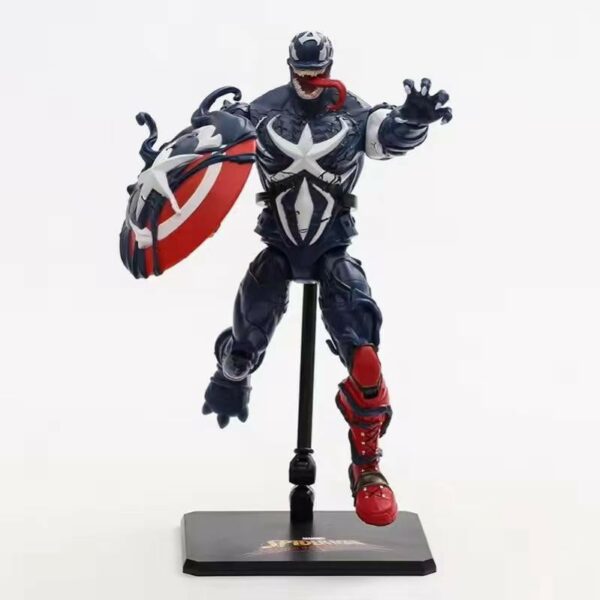 zd toys venomised captain america action figure