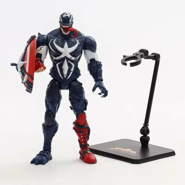 zd toys venomised captain america action figure